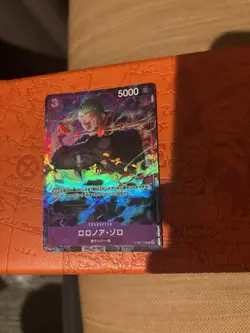 ONE PIECE Card Game TCG / Roronoa Zoro OP09-076 / Tournament Prize JPN Edition - Image 1