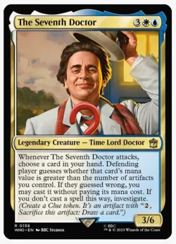 The Seventh Doctor (Foil) | Doctor WHO | MTG Legendary EDH Commander | NEW NM+ - Image 1