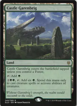 Castle Garenbrig R Throne of Eldraine 240 - LP MTG - Image 1
