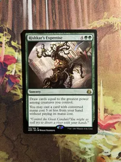 Rishkar's Expertise Aether Revolt NM MTG - Image 1