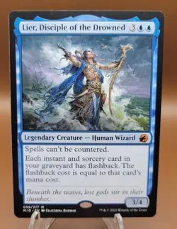 Lier, Disciple of the Drowned x1 MTG Innistrad Midnight Hunt Near Mint NM - Image 1