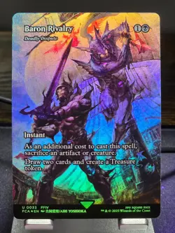 MTG - Baron Rivalry (0033) Uncommon FOIL (Showcase) - FINAL FANTASY - Image 1