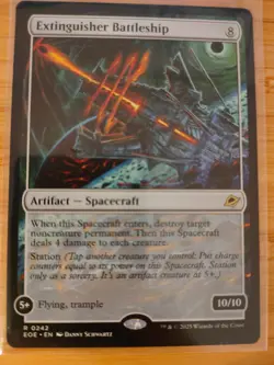 MTG Extinguisher Battleship 0242 Edge of Eternities M/NM Free UK P&P - Image 1