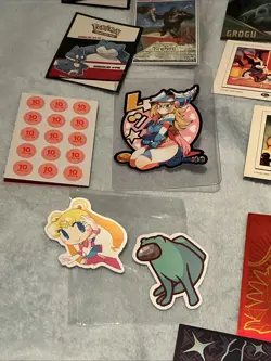 Trading Card Bundle Variety With Pokemon Sleeve Holders Lot Of 32 - Image 3