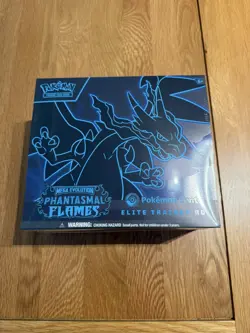 Pokemon TCG Phantasmal Flames Pokemon Center ETB Elite Trainer Box - NEW SEALED - Image 1