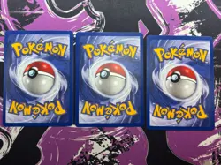 Pokemon Moltress Articuno Zapdos 21 22 23 Black Star Promos AOKI ERROR NM - Image 5