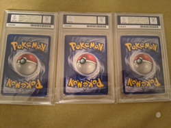 1999 Pokemon Fossil Legendary Birds Set - Moltres 27/62, Zapdos 30/62, Articuno - Image 2