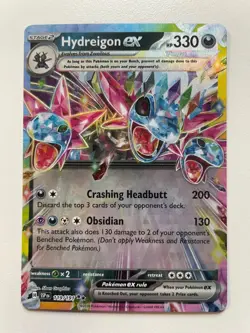 Pokemon TCG: 2024 Surging Sparks Ultra Rare Hydreigon EX (119/191) - Image 1
