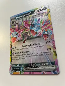 Pokemon TCG: 2024 Surging Sparks Ultra Rare Hydreigon EX (119/191) - Image 3