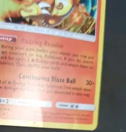 Pokemon TCG Charizard 14/181 SM Team Up Cosmo Holo Swirl (Costco Exclusive) DMG - Image 4