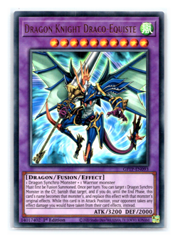 Dragon Knight Draco Equiste - GFTP-EN093 - Ultra Rare - 1st Edition - Yugioh - Image 1