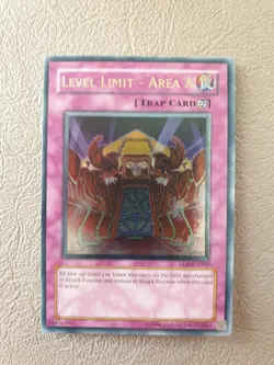 YUGIOH LEVEL LIMIT - AREA A ULTIMATE RARE EEN-EN060 NM - Image 1
