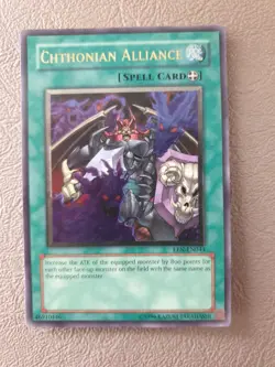 YUGIOH CHTHONIAN ALLIANCE ULTIMATE RARE EEN-EN044 NM - Image 1
