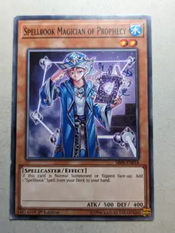 Spellbook Magician of Prophecy - SR08-EN018 - Common - 1st Ed - Yugioh LP/MP - Image 1