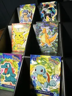 Pokemon Electric Lot Of 6 Holo Cards Brand New - Image 2
