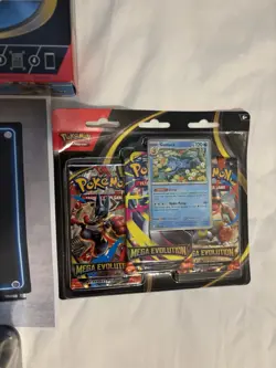 Pokemon Cards Sealed LOT Kangaskhan Box, 2025 Fall Collector Chest, Blister 3pks - Image 3