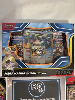 Pokemon Cards Sealed LOT Kangaskhan Box, 2025 Fall Collector Chest, Blister 3pks - Image 4