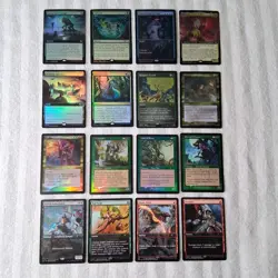 Magic the Gathering Foil & Non-Foil Promo Card Lot of 16 - Image 1