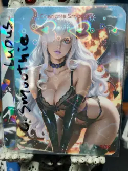 6 GITD Glow Dark 4 Demons Lonestar Customs Waifu Card Rare! - Image 5