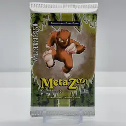 Metazoo Games Wilderness 1st Edition Trading Card Game Booster Pack Sealed - Image 1