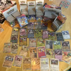 Huge Collection Of Pokemon Cards + More! Nice Pokemon Cards Bundle, 1200+ Cards - Image 1