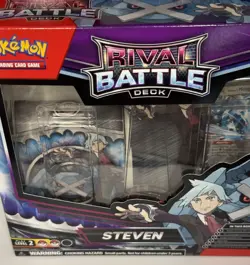 2025 Pokemon TCG: STEVEN Rival Battle Deck (open No Promos) 60 Card Deck & More - Image 2