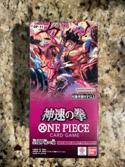 One Piece Card Game OP-11 Japanese Booster Pack Factory Sealed Bandai US Seller - Image 1