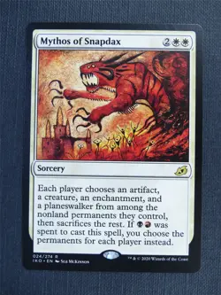 Mythos of Snapdax - Mtg Magic Cards #3T6 - Image 1
