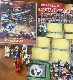 LEGO Ninjago Masters of Spinjitzu Series 3 Trading Card Lot:Cards, Binder,Poster - Image 1