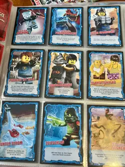 LEGO Ninjago Masters of Spinjitzu Series 3 Trading Card Lot:Cards, Binder,Poster - Image 4