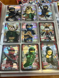 LEGO Ninjago Masters of Spinjitzu Series 3 Trading Card Lot:Cards, Binder,Poster - Image 5