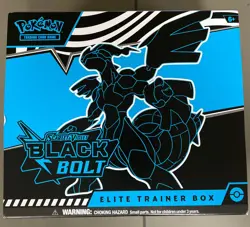 Pokemon Trading Card Game: Scarlet & Violet- Black Bolt Elite Trainer Box - Image 1