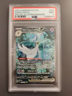 Pokemon Gardevoir EX Paldean Fates Card 233/091 PSA 9 SPECIAL ILLUSTRATION RARE - Image 1
