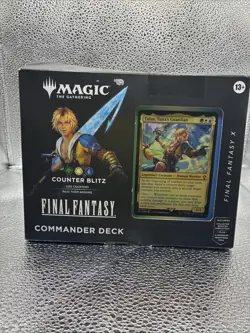 MTG Magic The Gathering Final Fantasy X Commander Deck Counter Blitz New Sealed - Image 2
