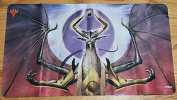 Official Ultra Pro Nicol Bolas Playmat War of the Spark Japanese Anime Alt Art - Image 1