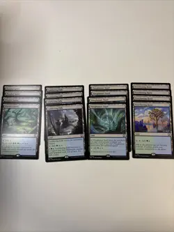 Magic the Gathering Rare Land Lot - Image 1