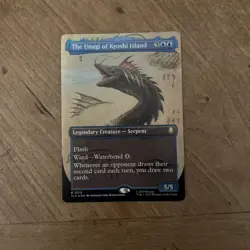 MTG Avatar The Last Airbender The Unagi of Kyoshi Island Borderless (Foil) 0319 - Image 1