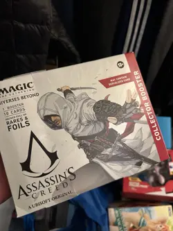 SEALED Magic the Gathering Assassin's Creed Collector Booster Box - Image 1