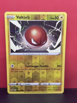 Voltorb Reverse Holo - 056/192 - Pokemon Rebel Clash NM or Better - Image 1