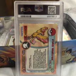 *SPECTRA* Topps Chrome Moltres #146 PSA 8 Pokemon Card - Image 2