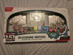 Pokemon TCG 151 Blooming Waters Premium Collection New | SEALED - Image 1