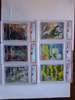 Pokemon 2024 & 2025 PSA Graded Illustration Rare Group Lot - Image 1