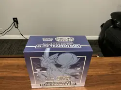 Pokemon Center Exclusive Chilling Reign ETB SEALED - Ice Rider Calyrex - Image 2