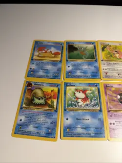 Lot of 8 Vintage 1999 Wizards Nintendo Pokemon TCG Base Fossil Jungle Set 1st - Image 2