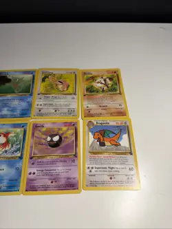 Lot of 8 Vintage 1999 Wizards Nintendo Pokemon TCG Base Fossil Jungle Set 1st - Image 3