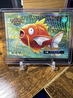 2025 Pokemon Flash Edition Safari #129 Magikarp Silver Holo Box Hit - Image 1