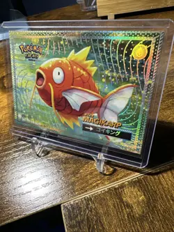 2025 Pokemon Flash Edition Safari #129 Magikarp Silver Holo Box Hit - Image 2