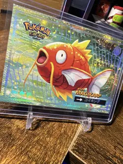 2025 Pokemon Flash Edition Safari #129 Magikarp Silver Holo Box Hit - Image 3