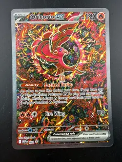 Pokemon TCG Oricorio EX 024 Phantasmal Flames Black Star Promo NM - Image 1