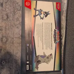 Pokemon Lucario Ex Tyranitar Ex Premium Collection Prismatic Evolution, IN HAND! - Image 2
